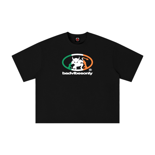 BADVIBESONLY® IRELAND TEE [BLACK]