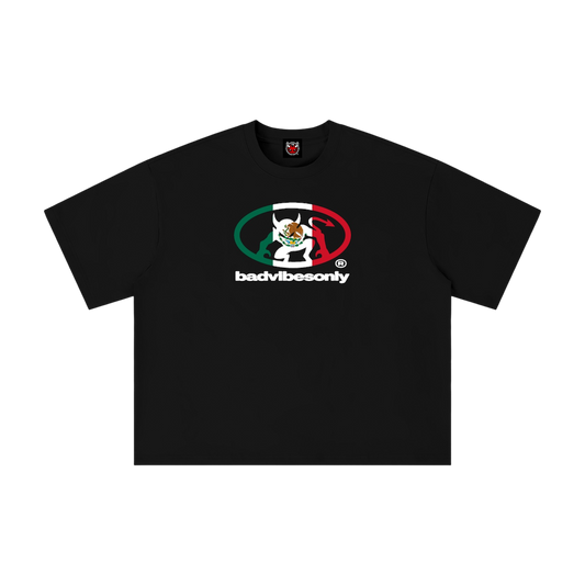 BADVIBESONLY® MEXICO TEE [BLACK]