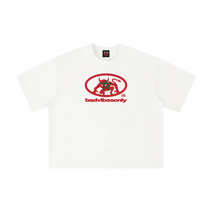 BADVIBESONLY® MOROCCO TEE [WHITE]