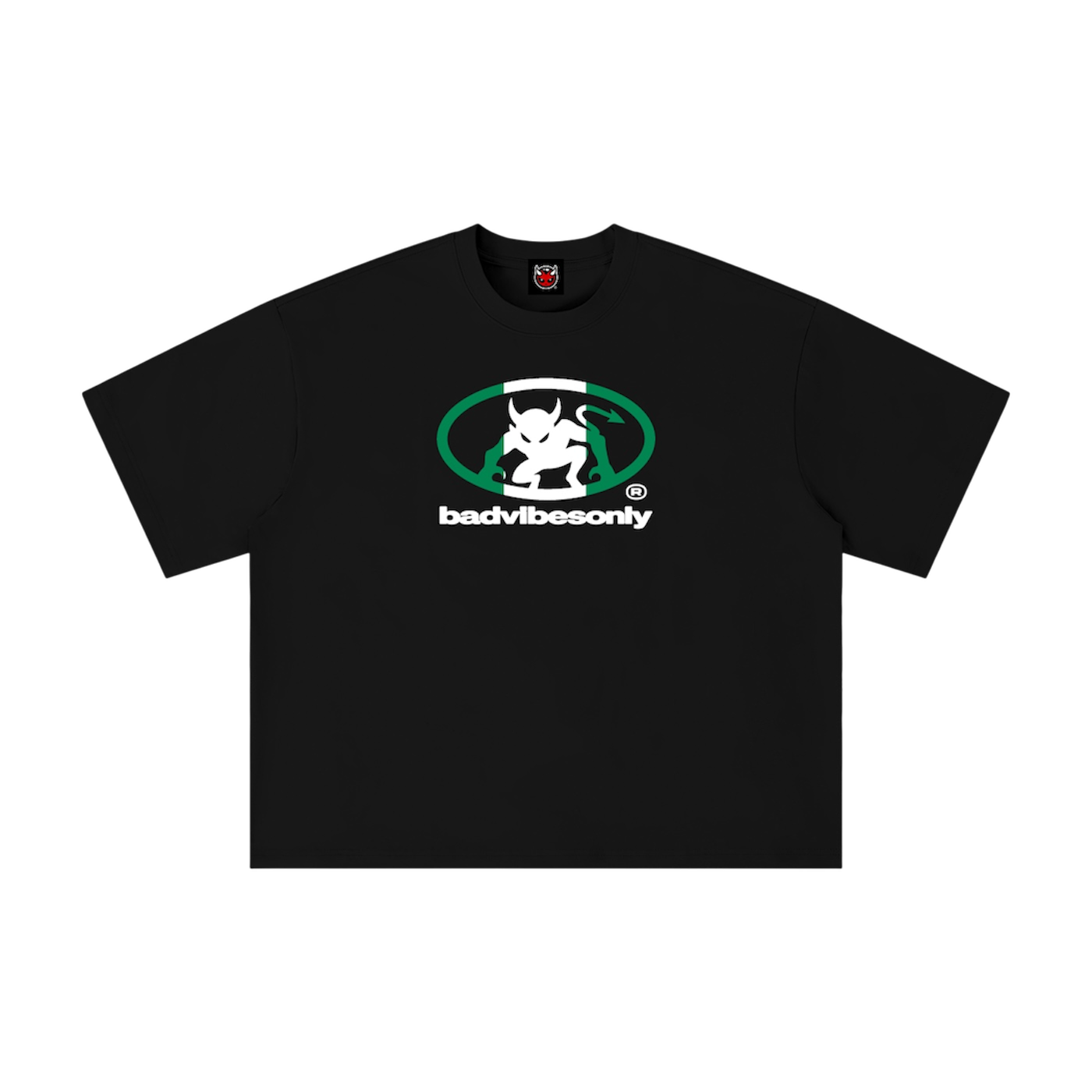 BADVIBESONLY® NIGERIA TEE [BLACK]