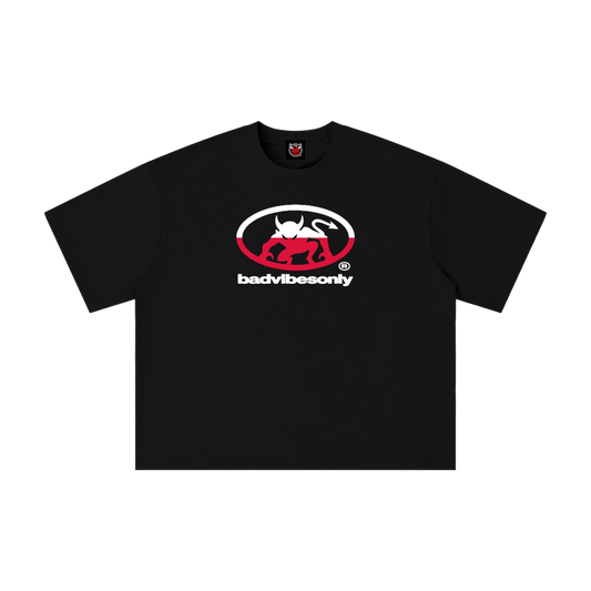 BADVIBESONLY® POLAND TEE [BLACK]