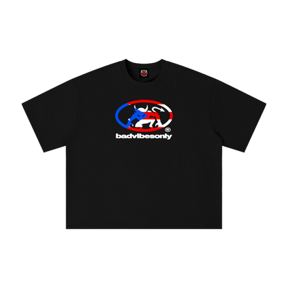 BADVIBESONLY® PUERTO RICO TEE [BLACK]