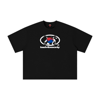 BADVIBESONLY® SOUTH KOREA TEE [BLACK]