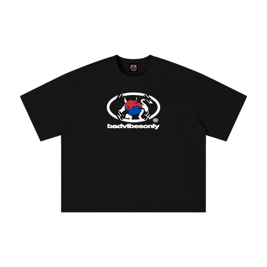 BADVIBESONLY® SOUTH KOREA TEE [BLACK]