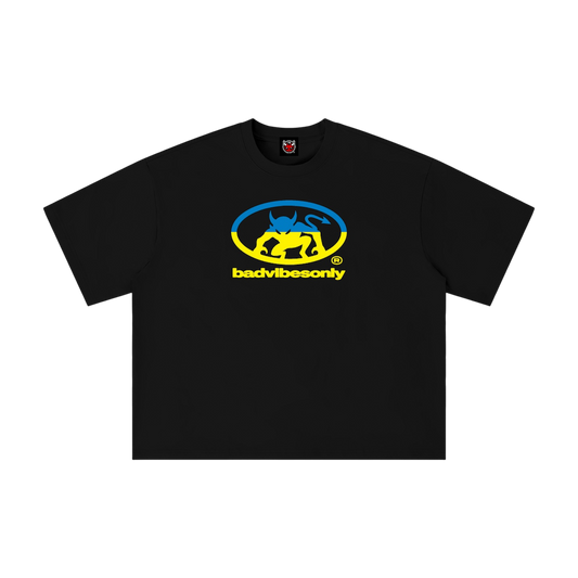 BADVIBESONLY® UKRAINE TEE [BLACK]