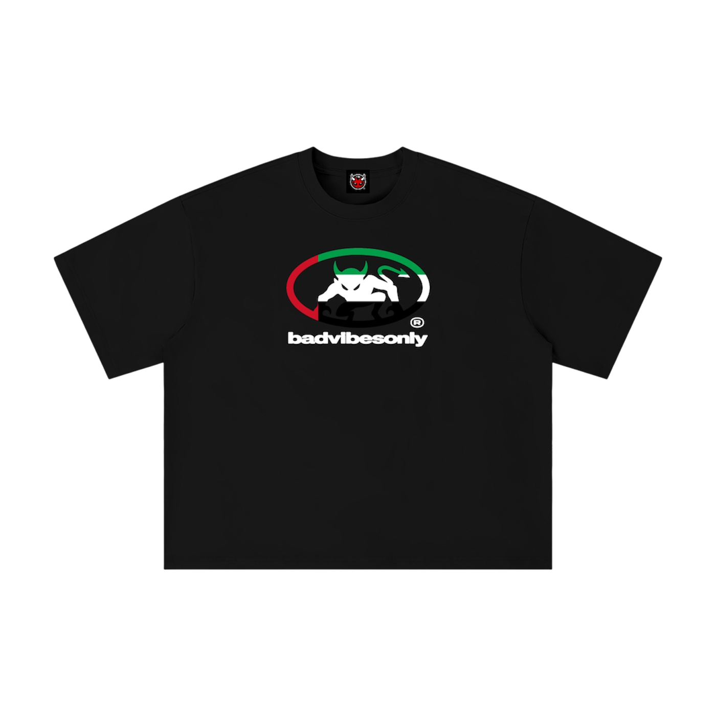 BADVIBESONLY® UNITED ARAB EMIRATES TEE [BLACK]