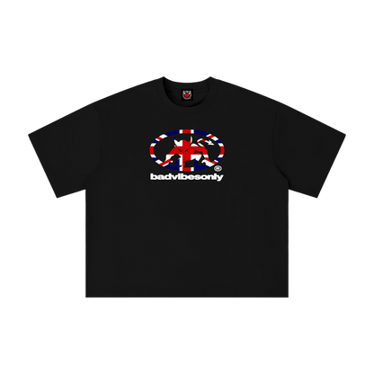 BADVIBESONLY® UNITED KINGDOM TEE [BLACK]