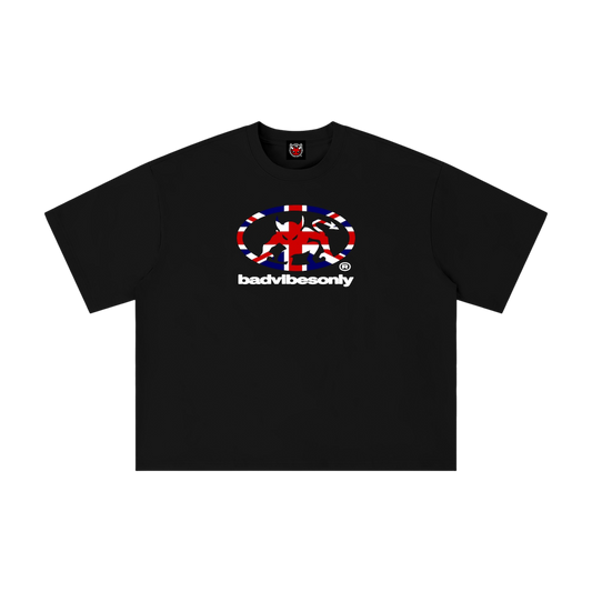 BADVIBESONLY® UNITED KINGDOM TEE [BLACK]