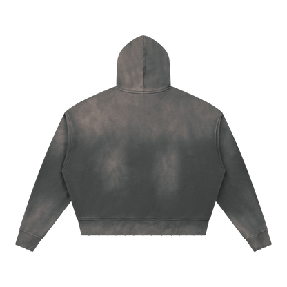 BADVIBESONLY® CARDINAL STAR HOODIE [DARK GREY]