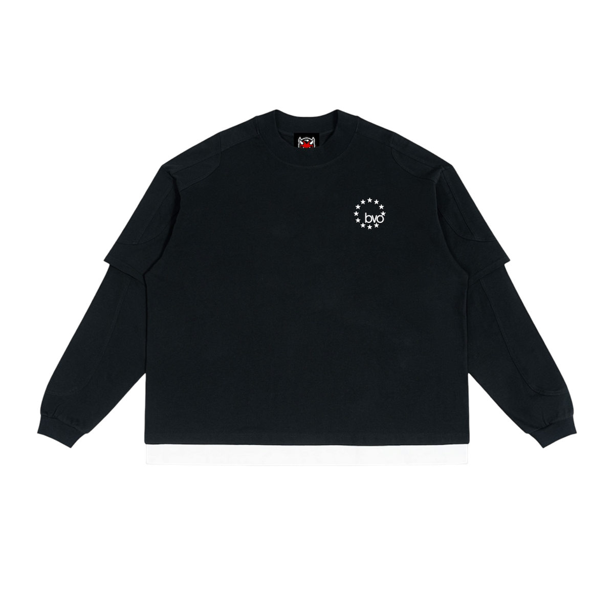 BVO® SPEC-OPS PANELLED LS TEE [BLACK]