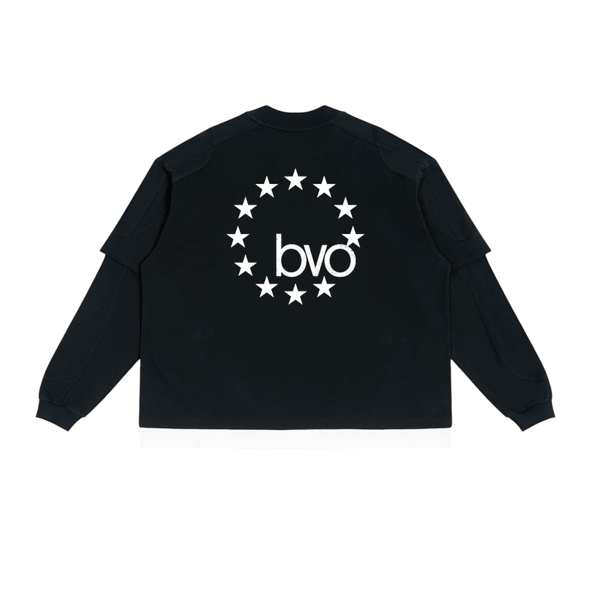 BVO® SPEC-OPS PANELLED LS TEE [BLACK]