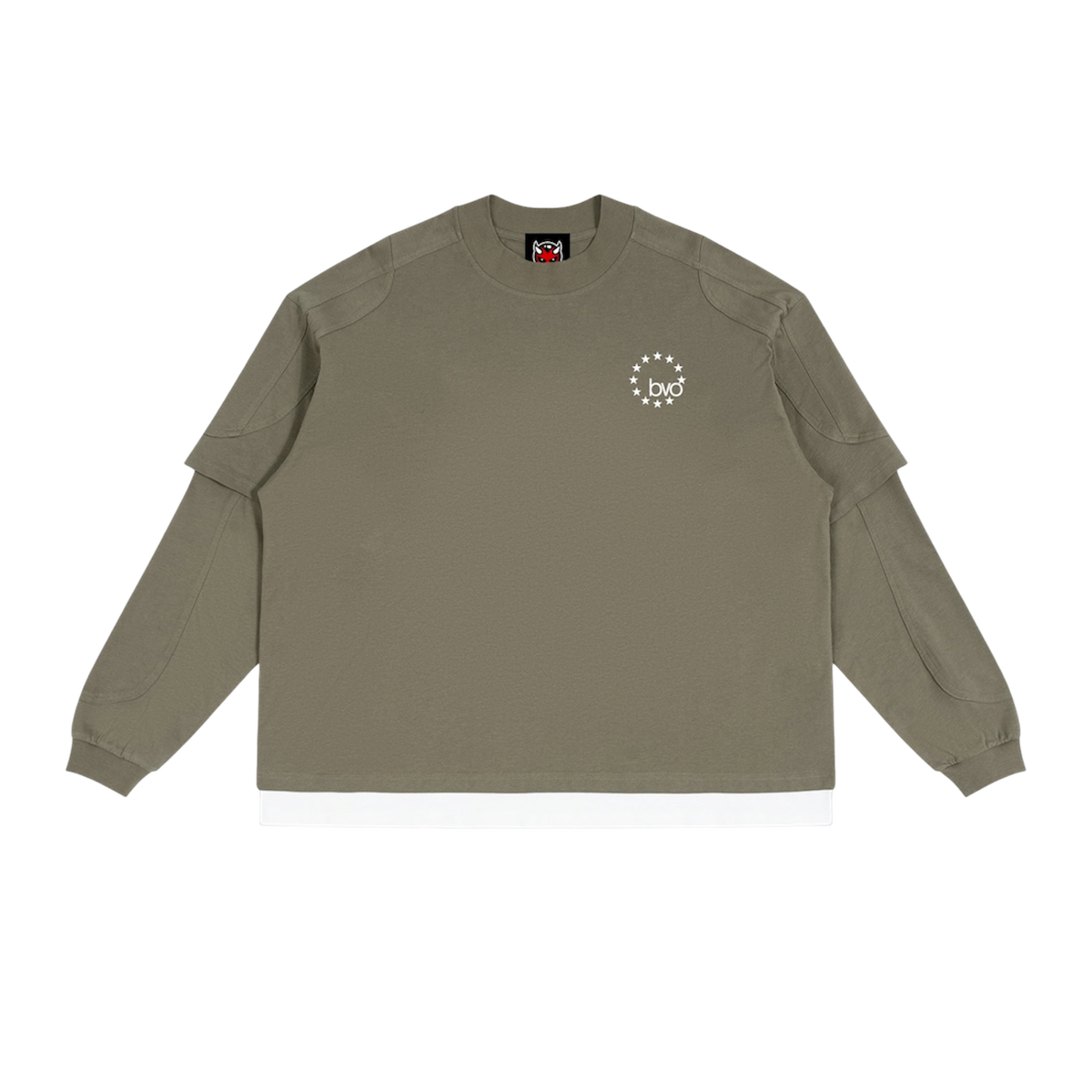 BVO® SPEC-OPS PANELLED LS TEE [ARMY GREEN]
