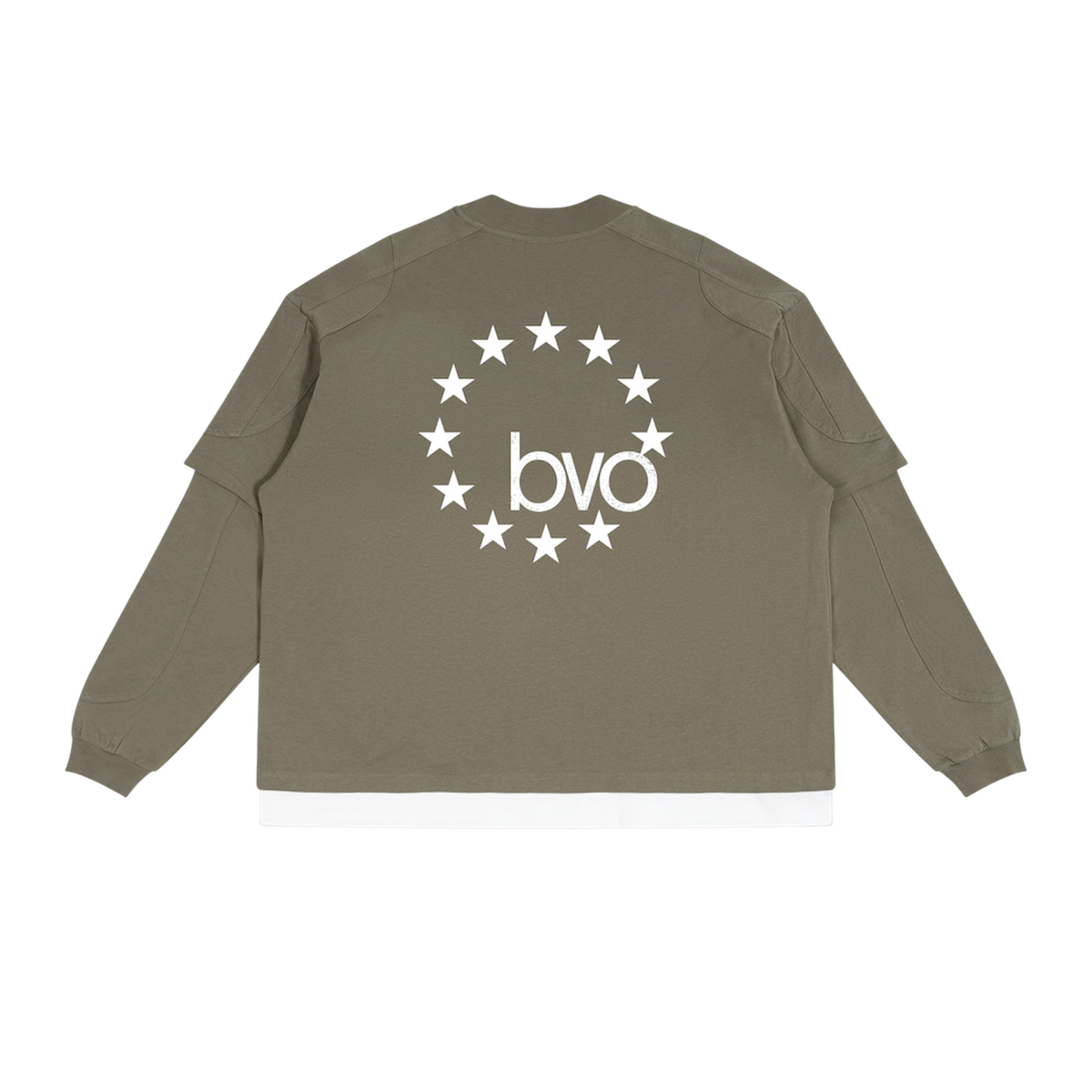 BVO® SPEC-OPS PANELLED LS TEE [ARMY GREEN]