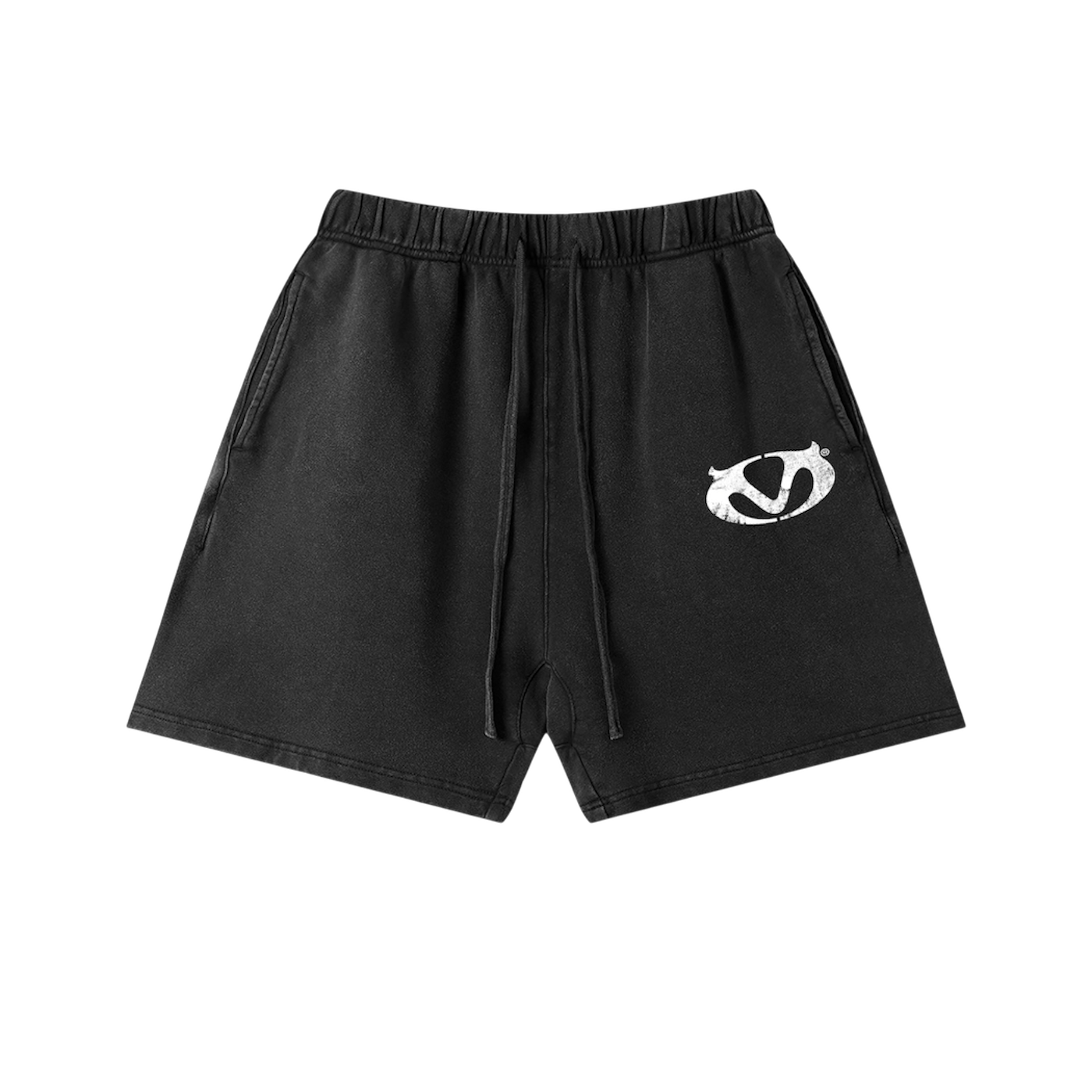 BVO® VENOM LOGO SHORTS [BLACK]