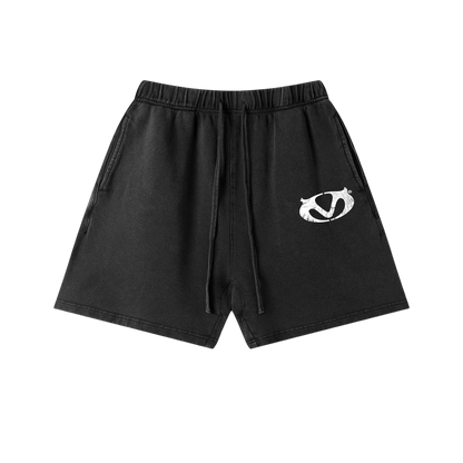 BVO® VENOM LOGO SHORTS [BLACK]