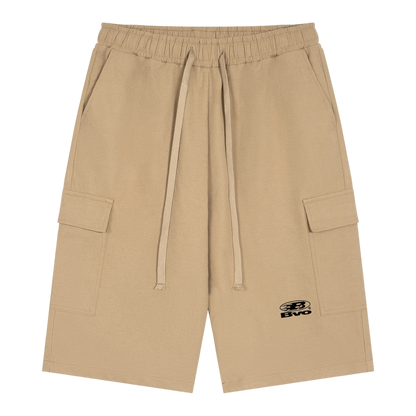 STAPLE LOGO© CARGO SHORTS [KHAKI]