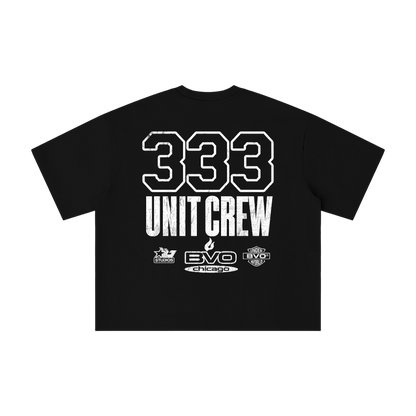 333 UNIT CREW TEE [BLACK]