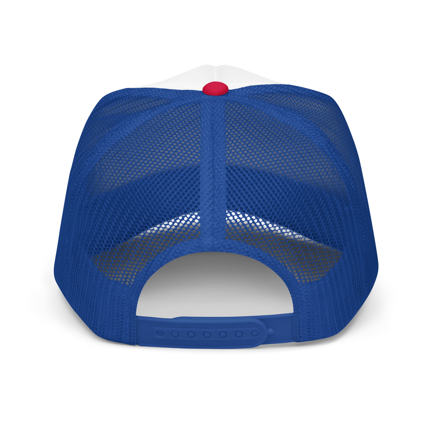 STAPLE LOGO© FOAM TRUCKER HAT [BLUE/WHITE/RED]